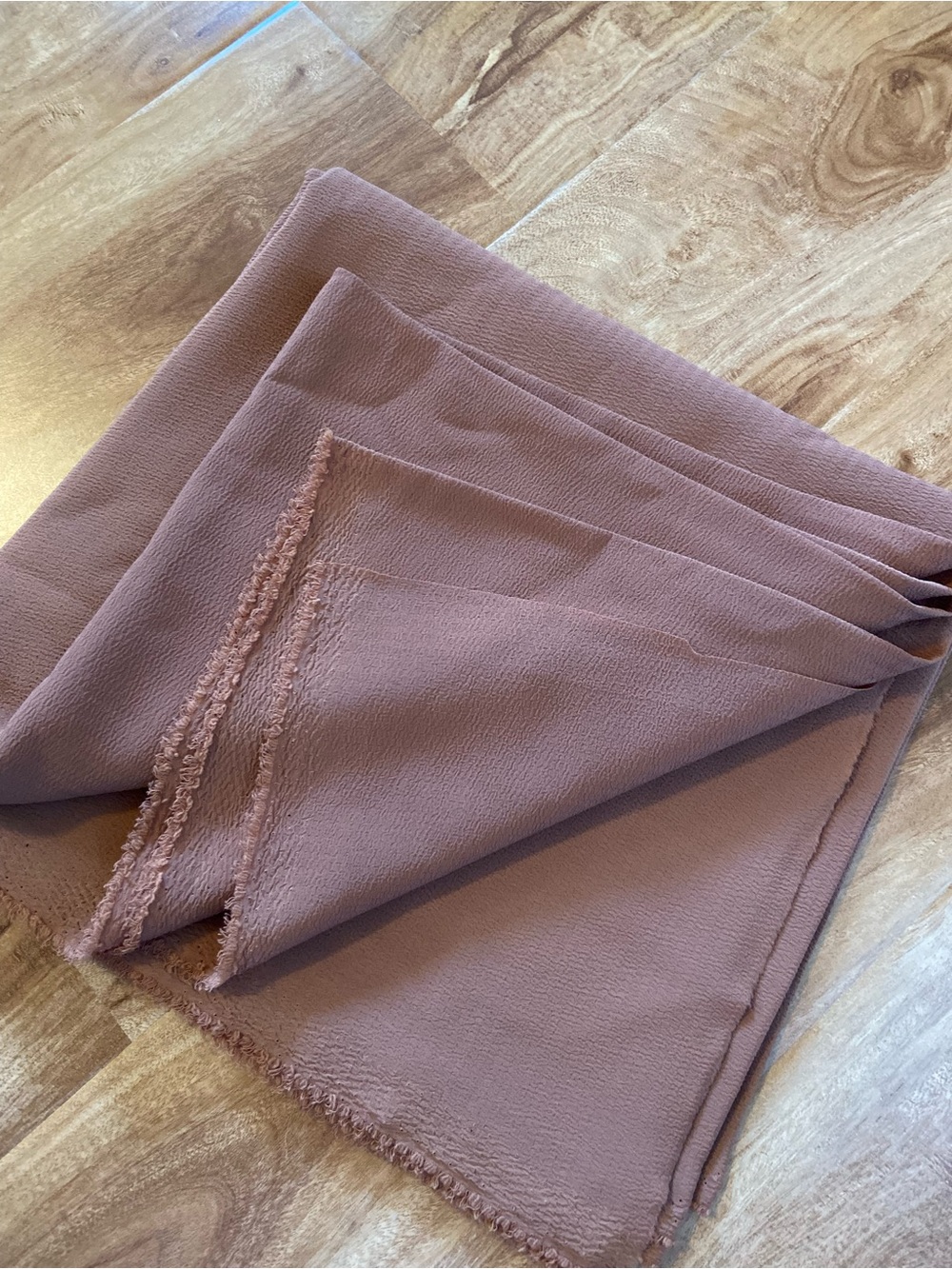 Brown 1 Yard Chiffon Fabric Sewing DIY Art Craft Projects Fashion Textured